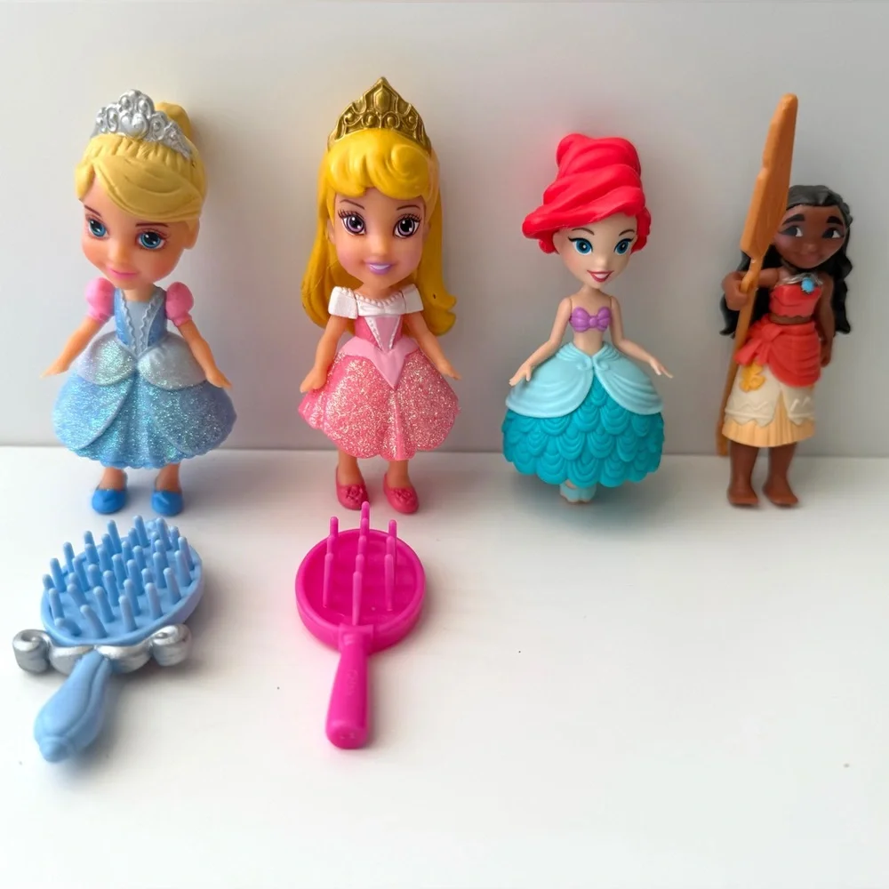 DISNEY Character Figures Lot 13pc Pixar, Princesses, Woody, Nemo & More Bundle